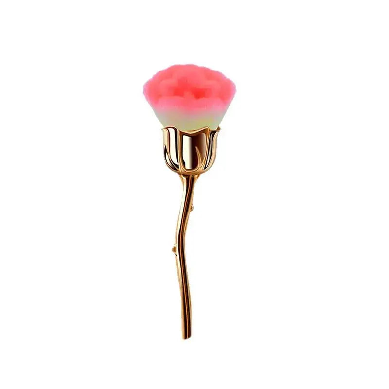 1pc Black Rose Shaoed Loose Powder Makeup Brush Women Face Beauty Tools Nail Art Dusting Brush Foundation Grooming Makeup Tools